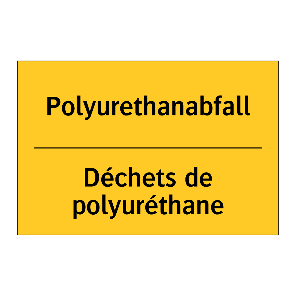 Polyurethanabfall - Déchets de polyuréthane