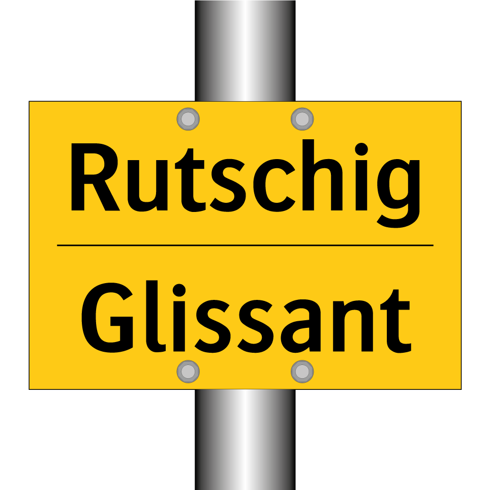 Rutschig - Glissant