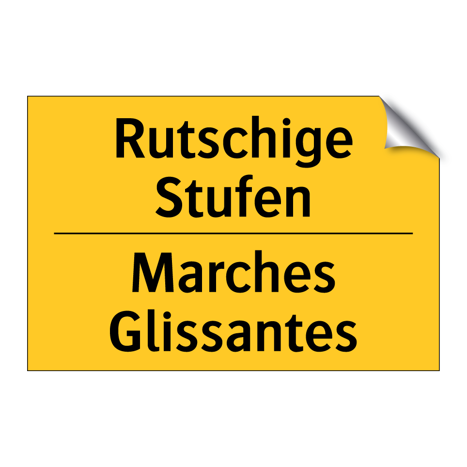 Rutschige Stufen - Marches Glissantes