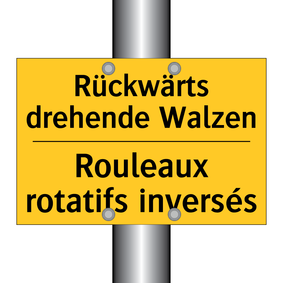 Rückwärts drehende Walzen - Rouleaux rotatifs inversés