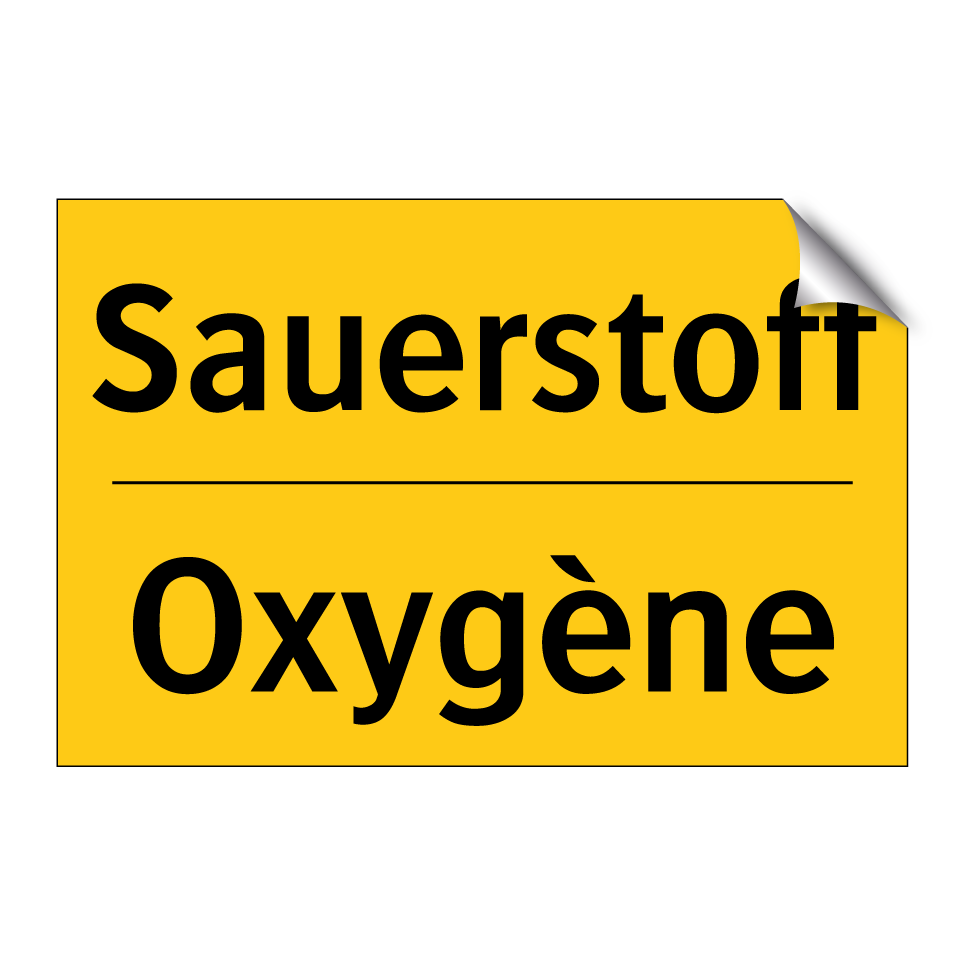 Sauerstoff - Oxygène