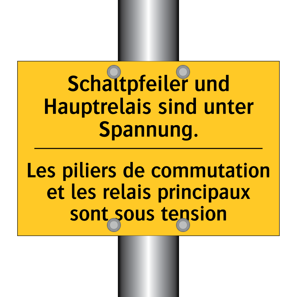 Schaltpfeiler und Hauptrelais  /.../ - Les piliers de commutation et  /.../
