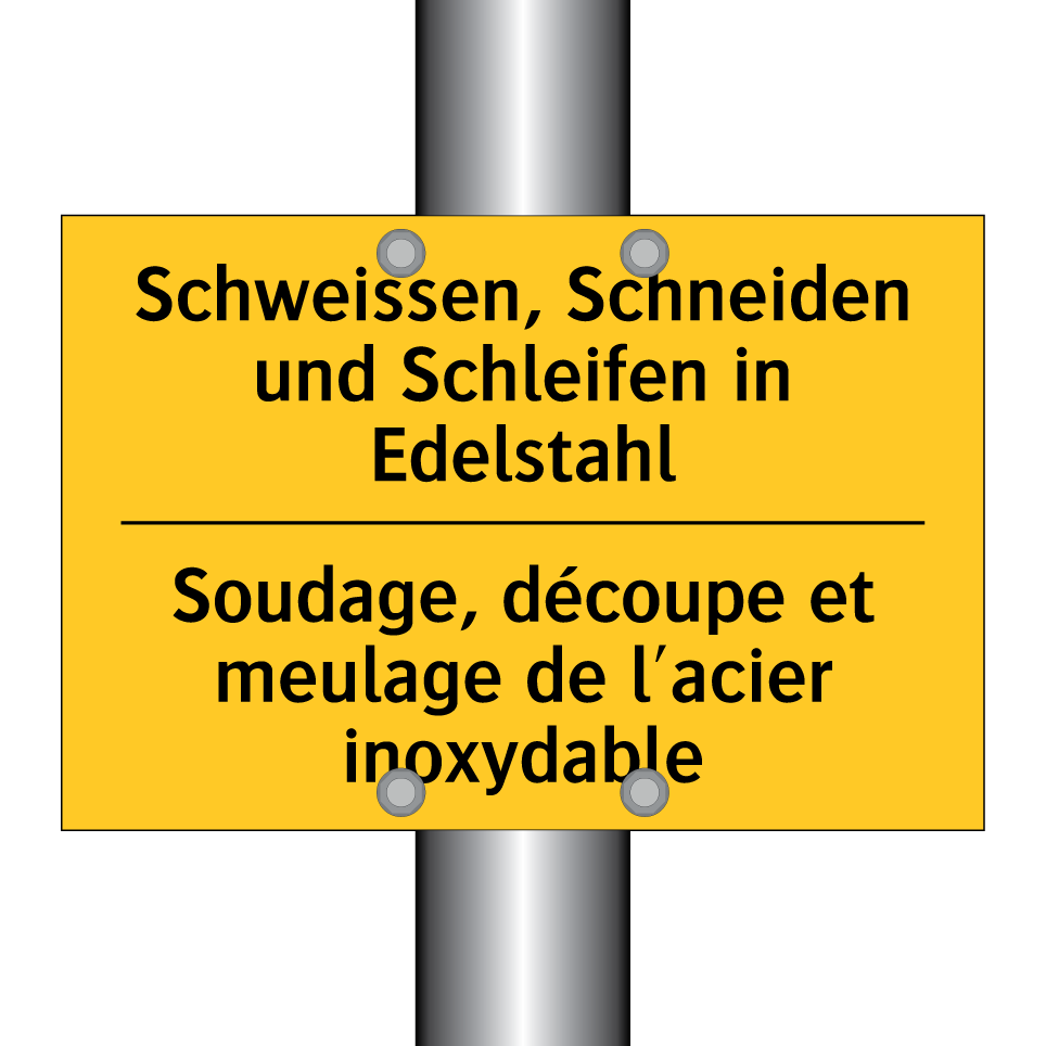 Schweissen, Schneiden und Schleifen  /.../ - Soudage, découpe et meulage de  /.../