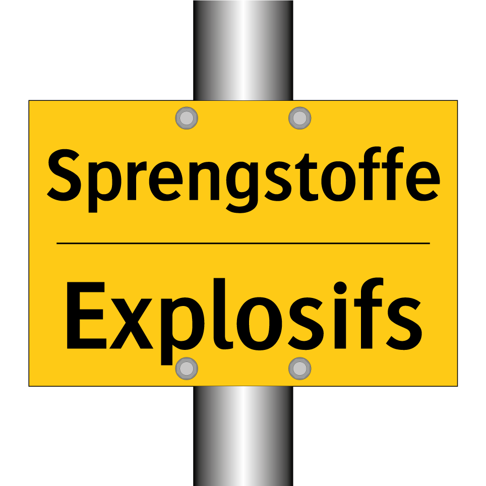 Sprengstoffe - Explosifs