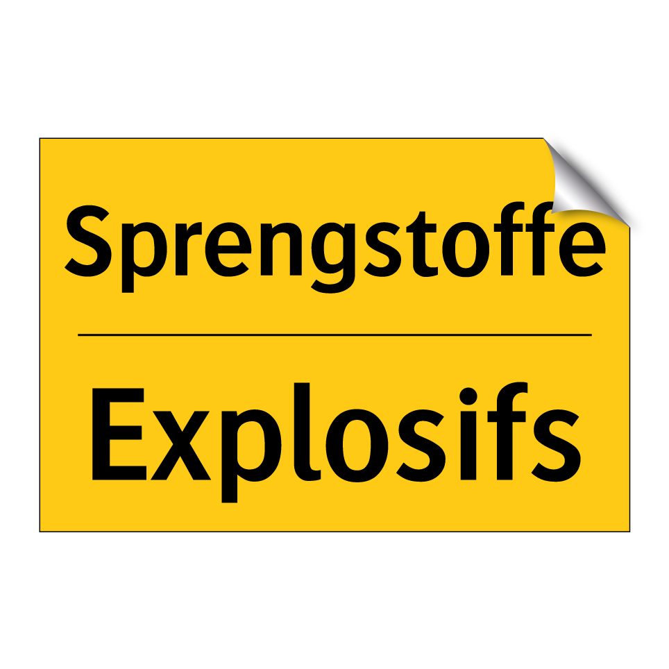 Sprengstoffe - Explosifs