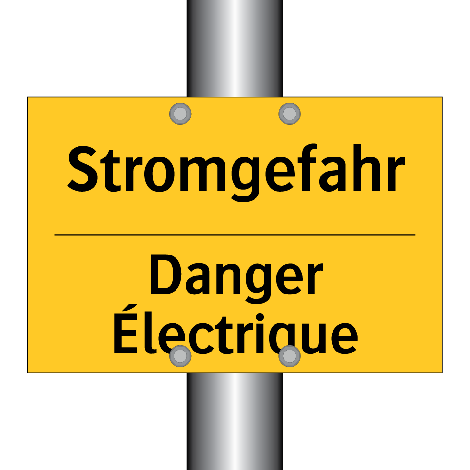 Stromgefahr - Danger Électrique