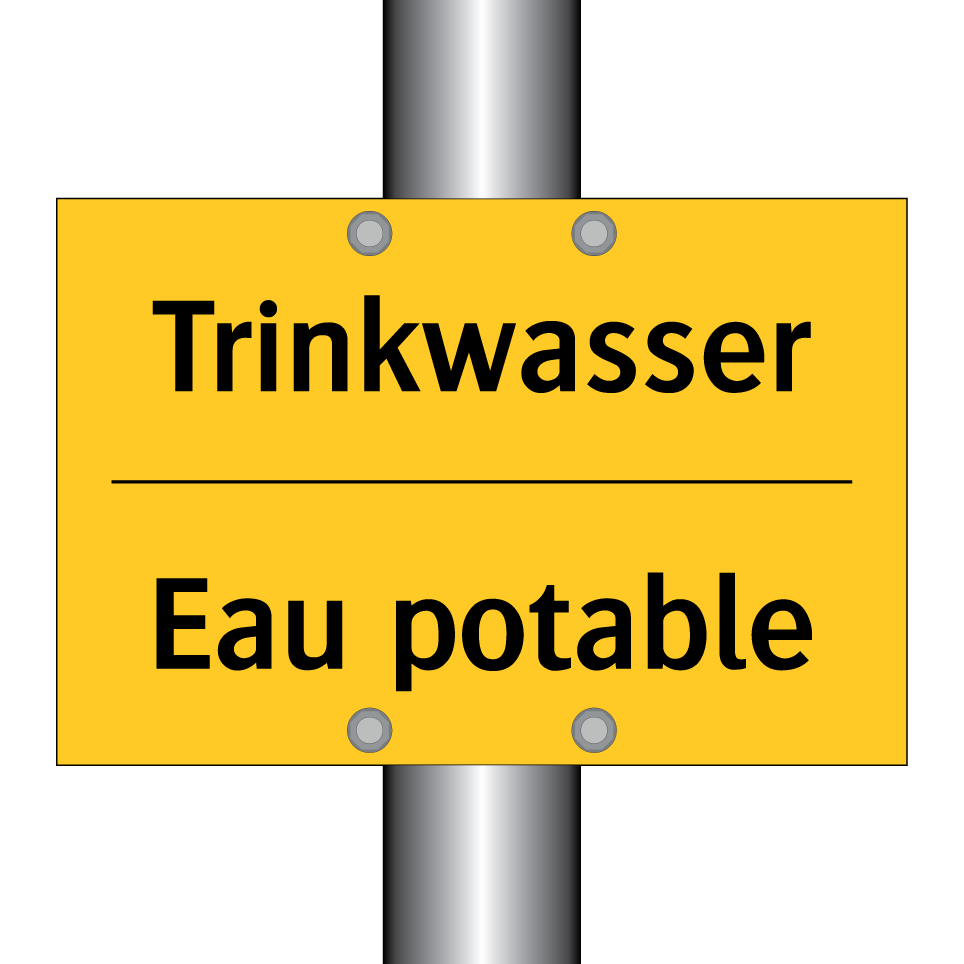 Trinkwasser - Eau potable