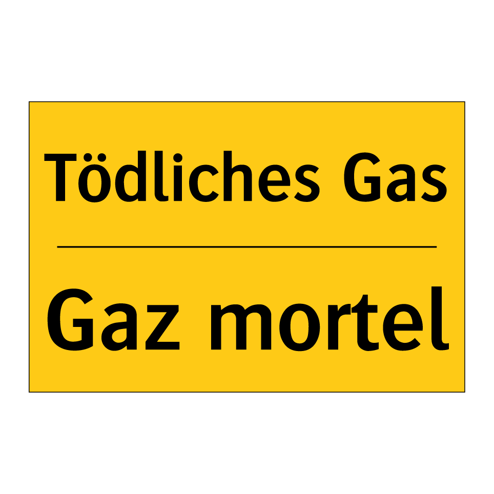 Tödliches Gas - Gaz mortel