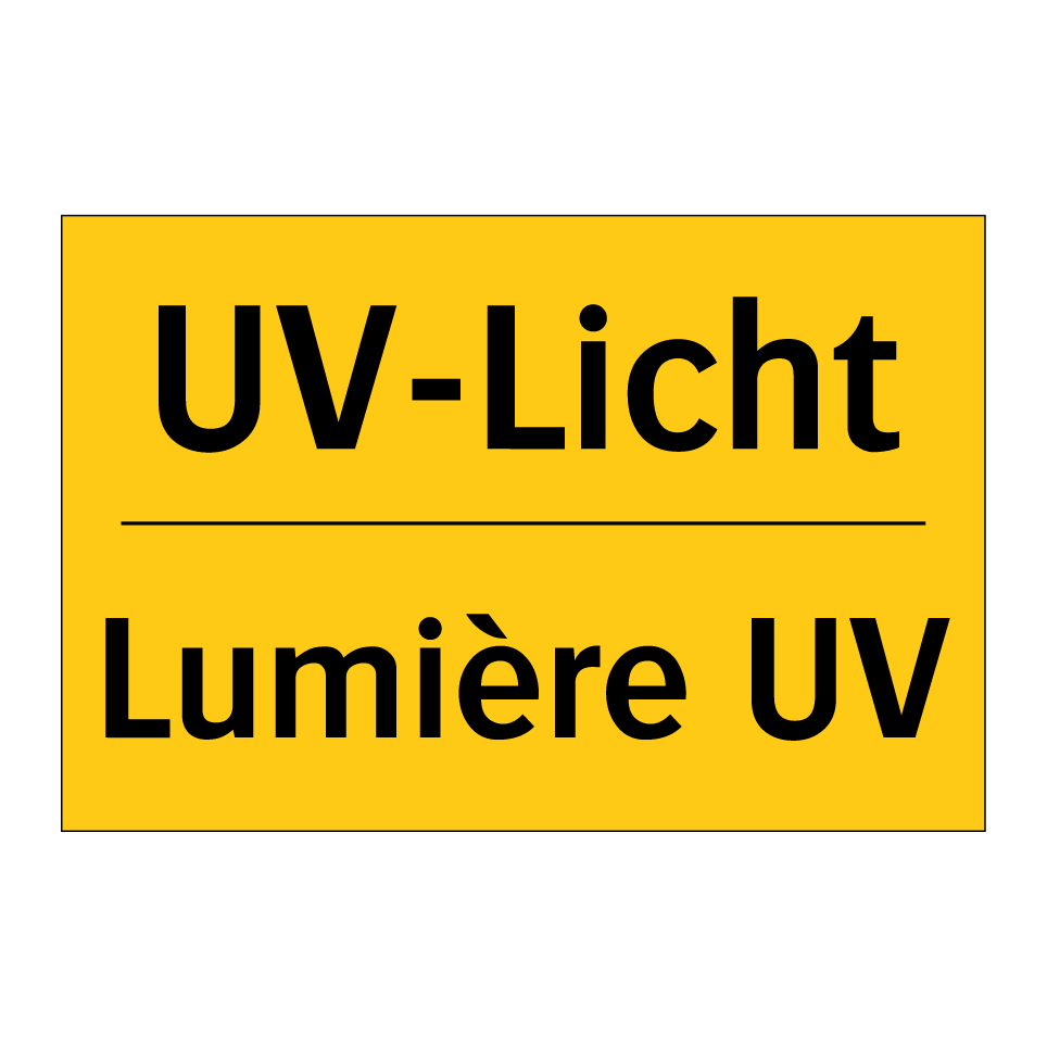 UV-Licht - Lumière UV