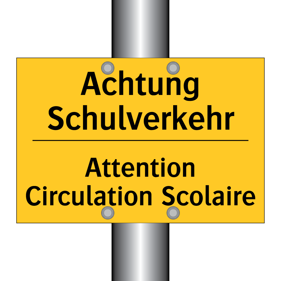 Achtung Schulverkehr - Attention Circulation Scolaire