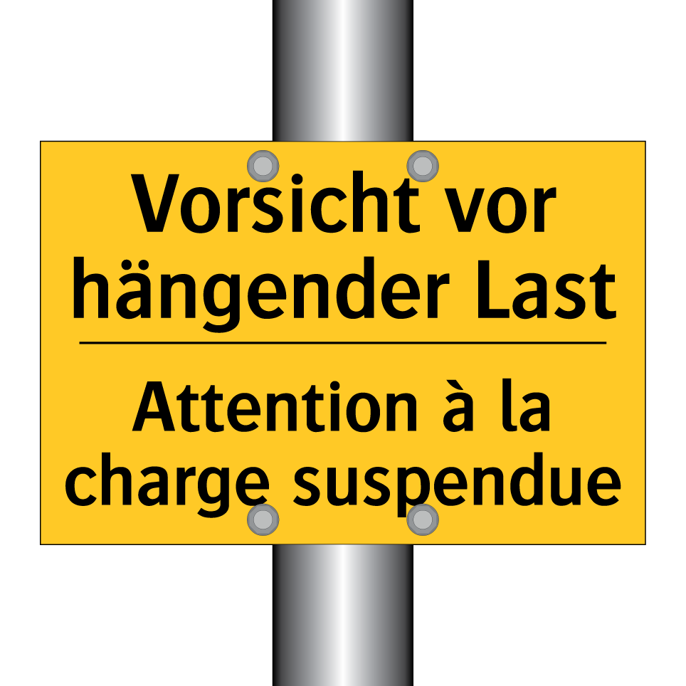 Vorsicht vor hängender Last - Attention à la charge suspendue /.../