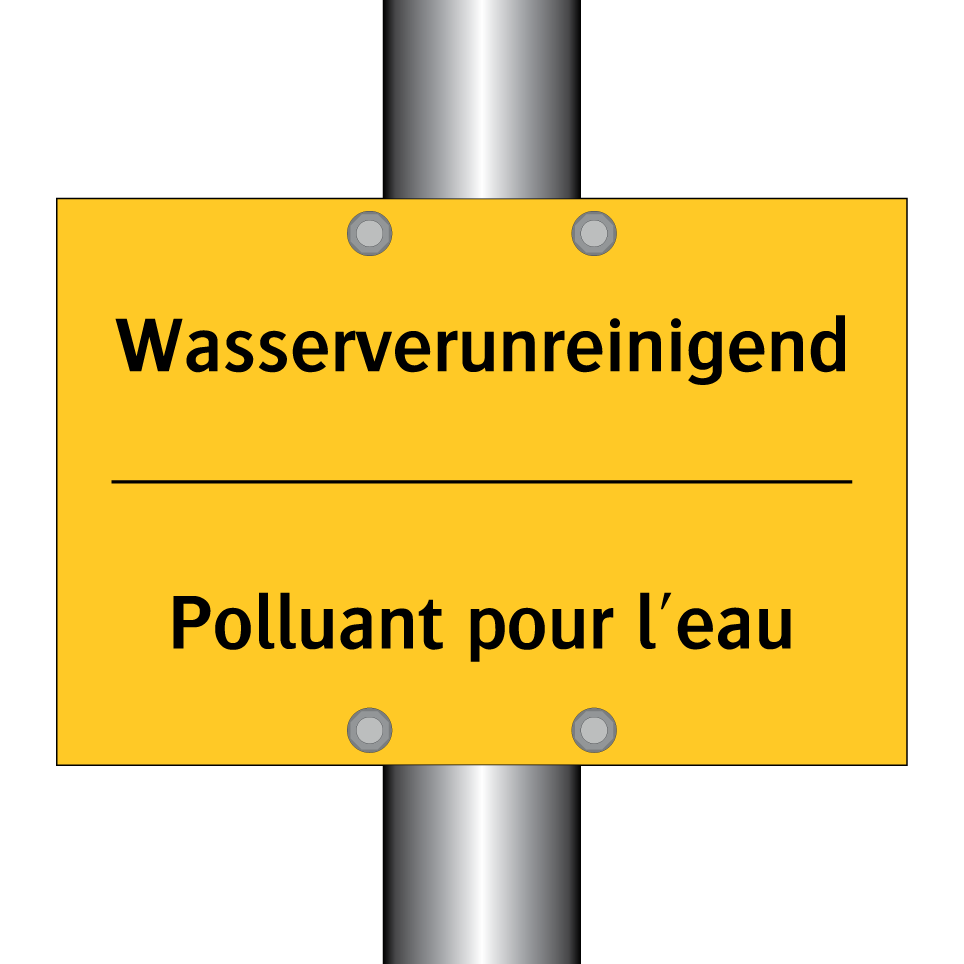 Wasserverunreinigend - Polluant pour l'eau