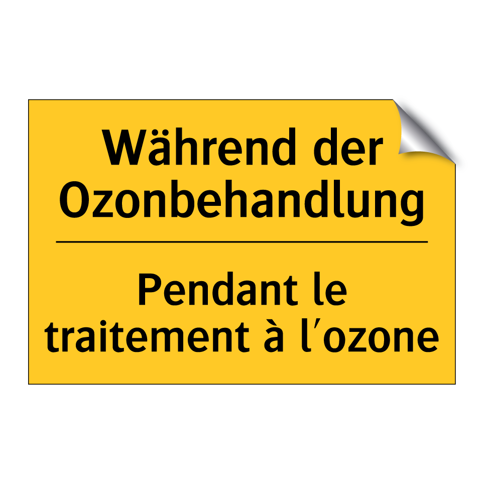 Während der Ozonbehandlung - Pendant le traitement à l'ozone /.../
