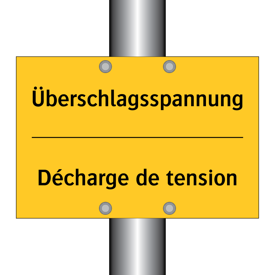 Überschlagsspannung - Décharge de tension