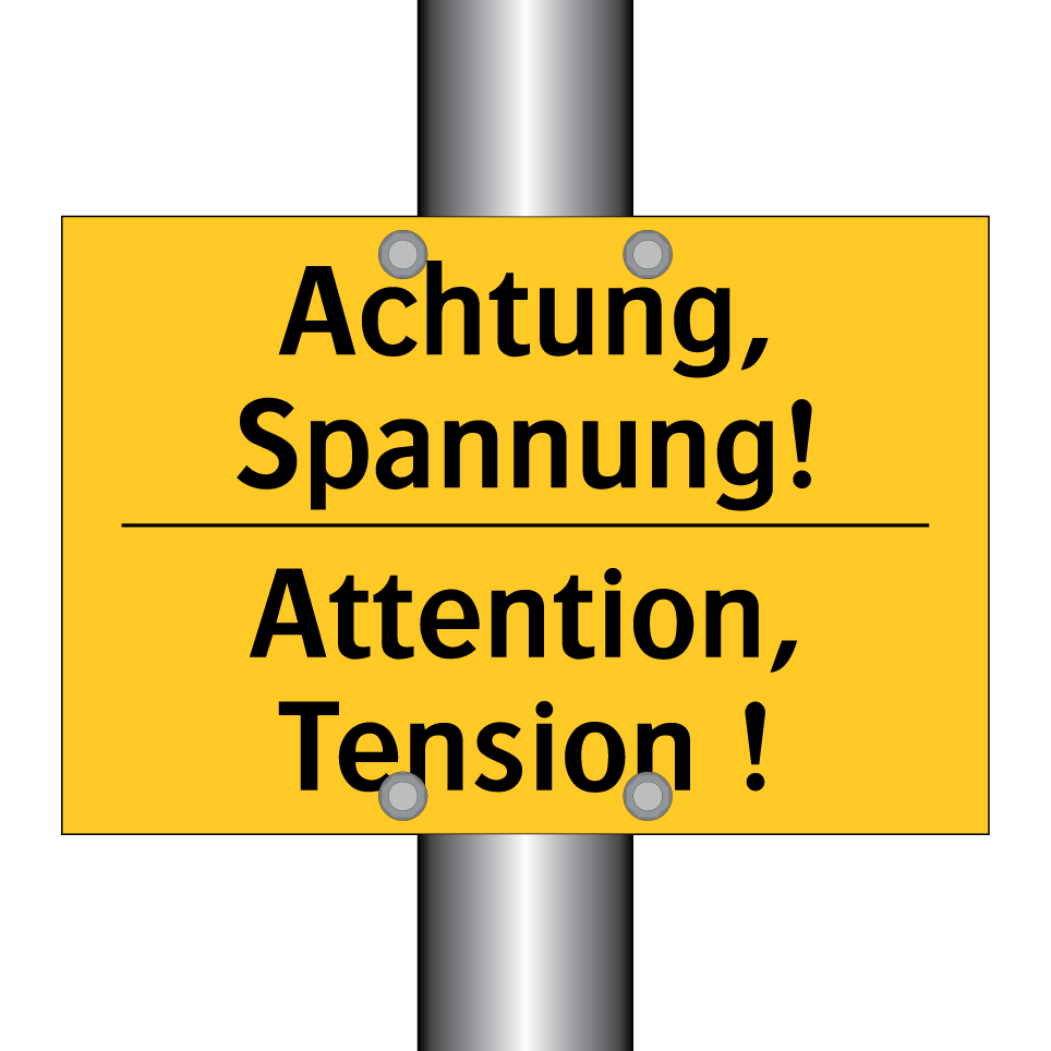 Achtung, Spannung! - Attention, Tension !