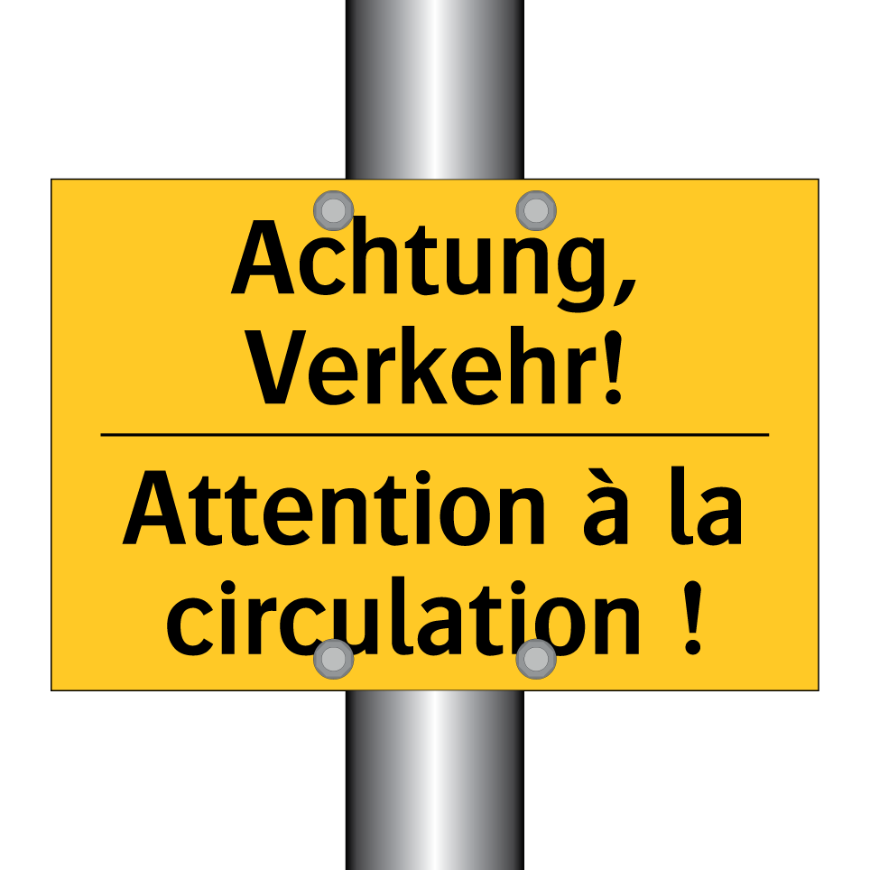 Achtung, Verkehr! - Attention à la circulation !