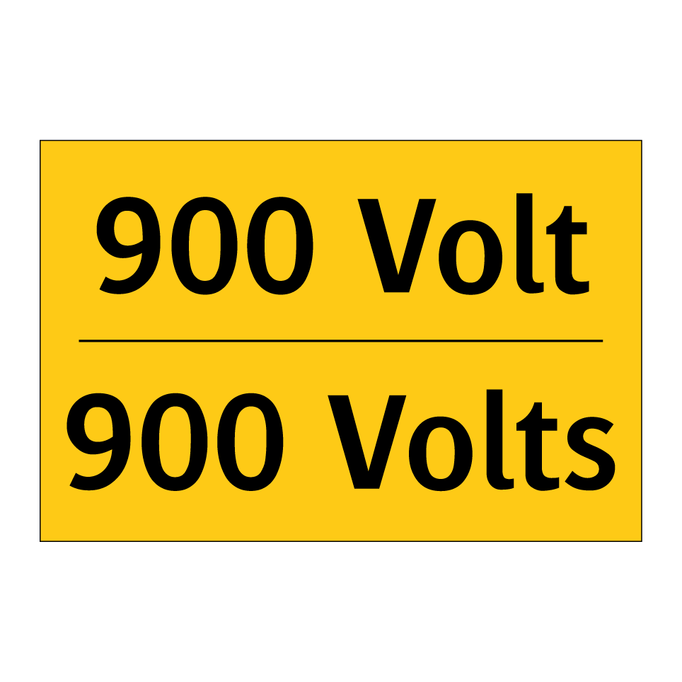 900 Volt - 900 Volts