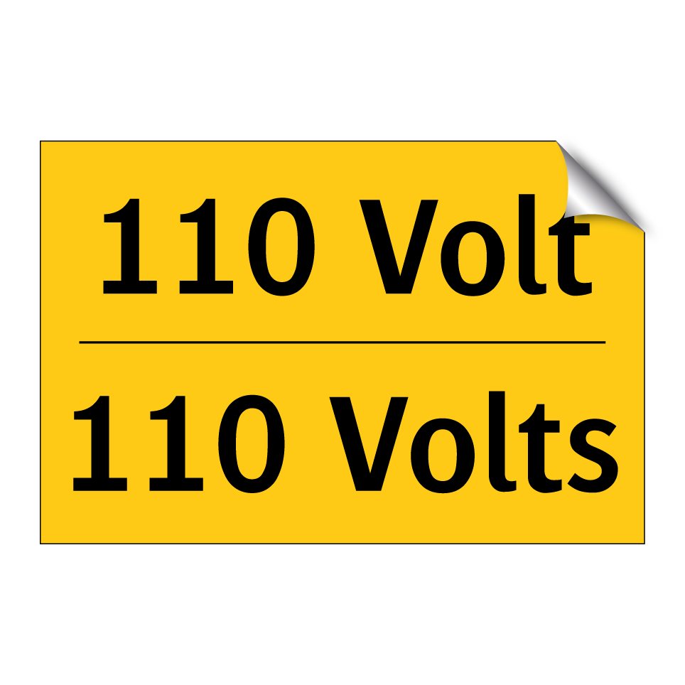 110 Volt - 110 Volts