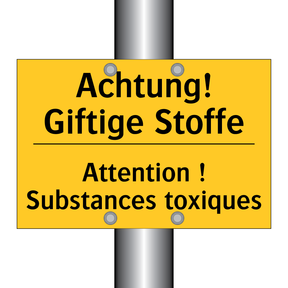 Achtung! Giftige Stoffe - Attention ! Substances toxiques /.../