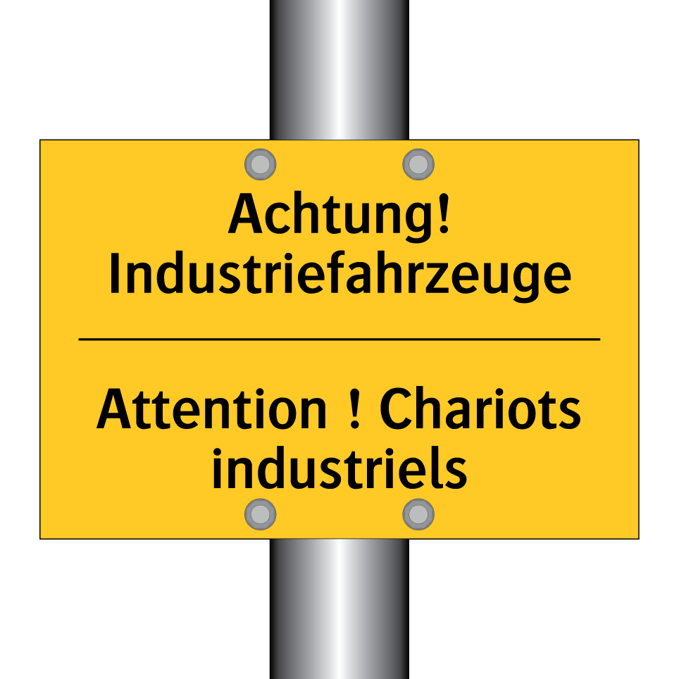 Achtung! Industriefahrzeuge - Attention ! Chariots industriels /.../