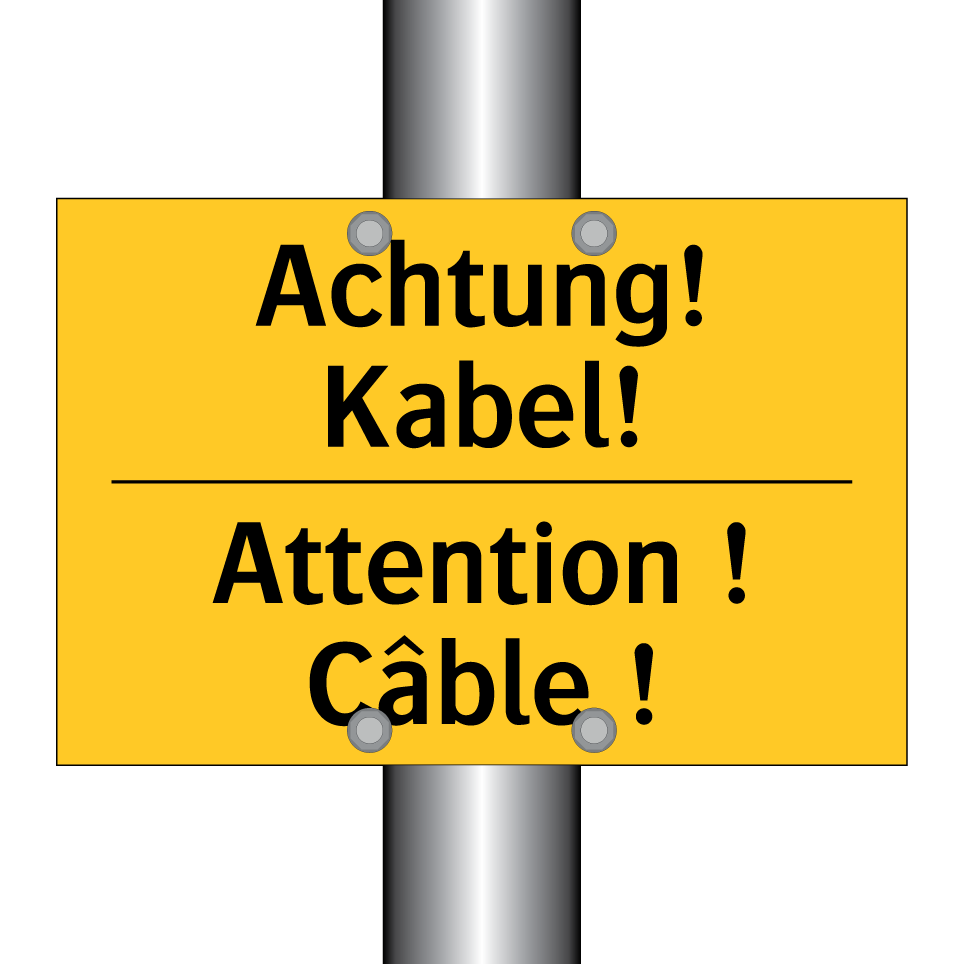 Achtung! Kabel! - Attention ! Câble !