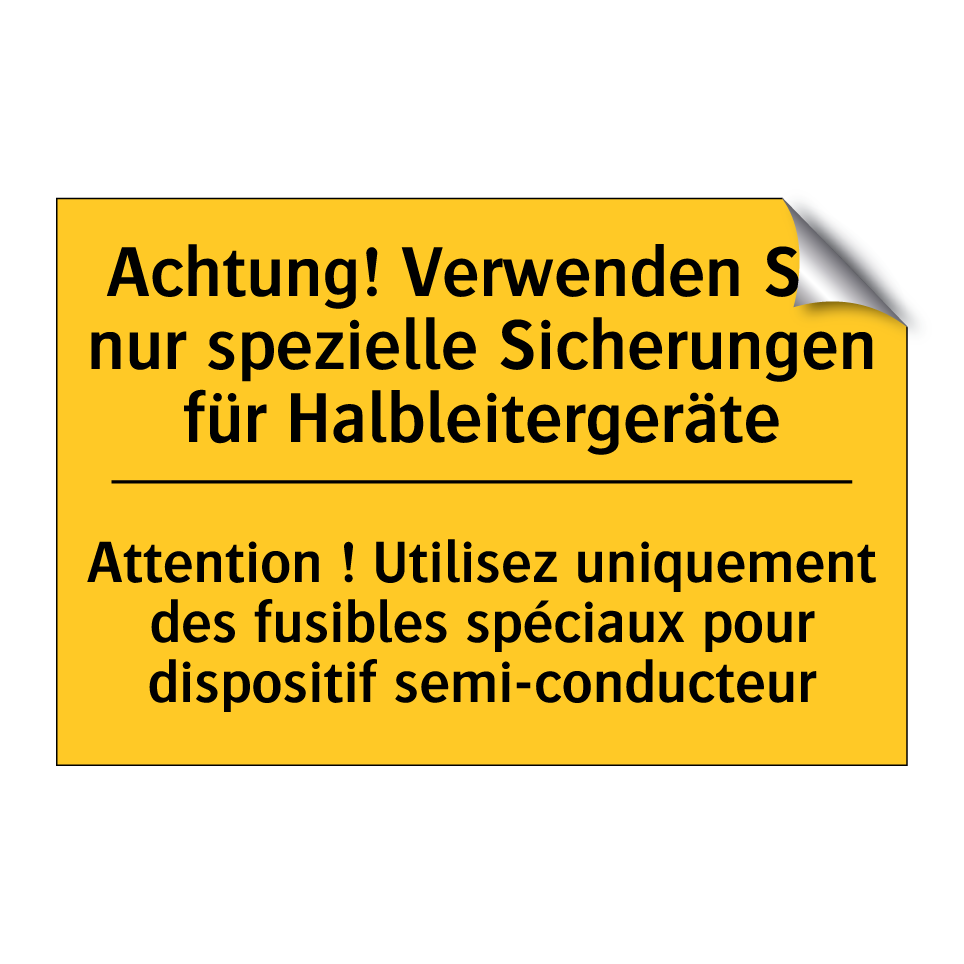 Achtung! Verwenden Sie nur spezielle  /.../ - Attention ! Utilisez uniquement  /.../