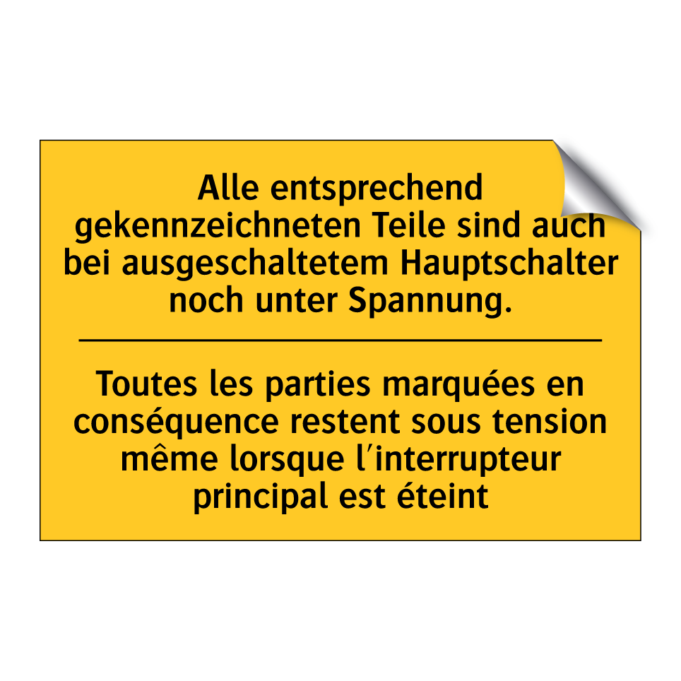Alle entsprechend gekennzeichneten  /.../ - Toutes les parties marquées en  /.../