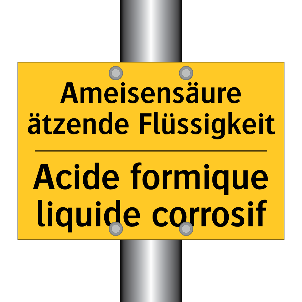 Ameisensäure ätzende Flüssigkeit /.../ - Acide formique liquide corrosif /.../
