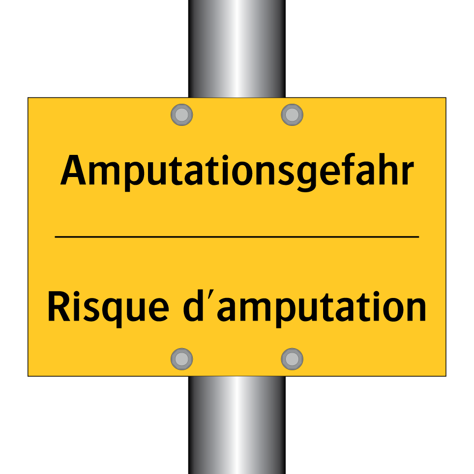 Amputationsgefahr - Risque d'amputation