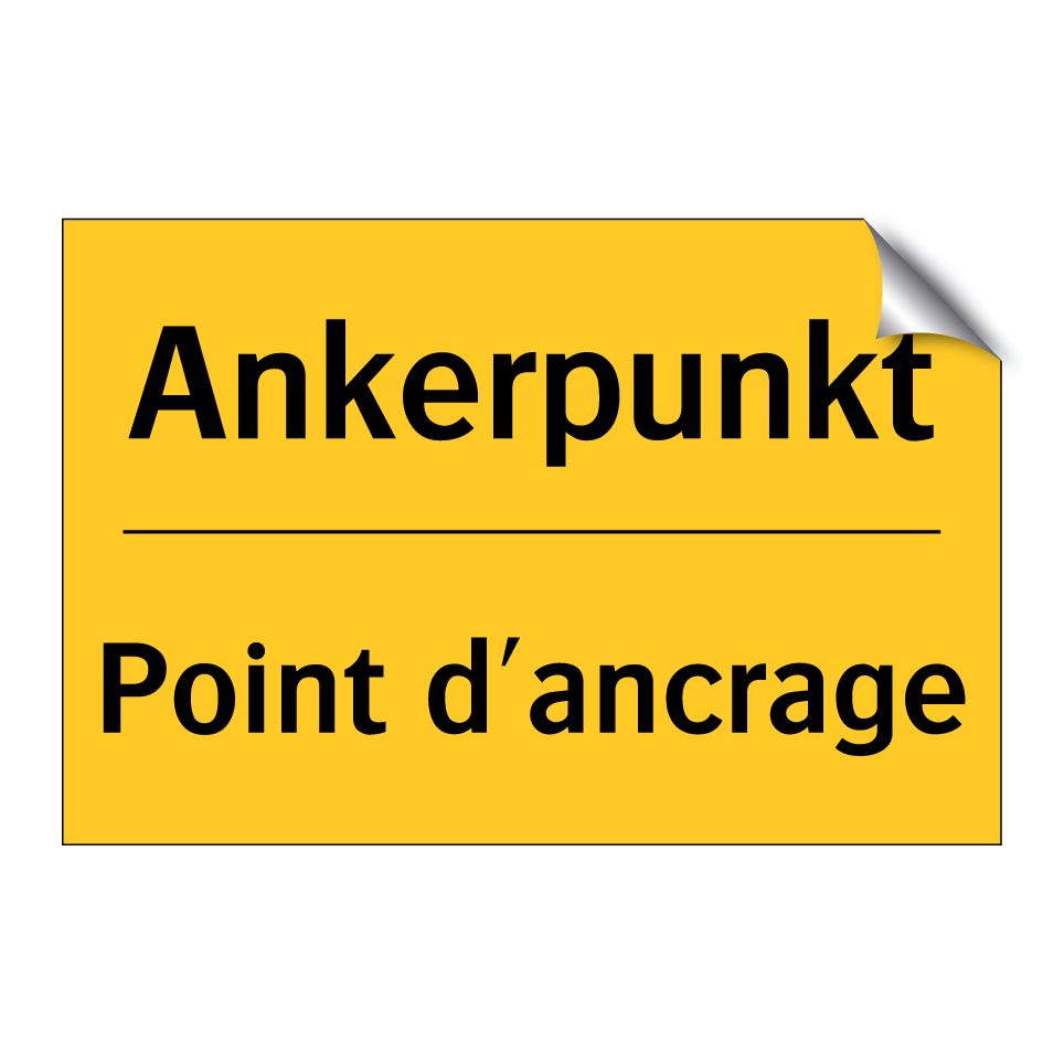 Ankerpunkt - Point d'ancrage