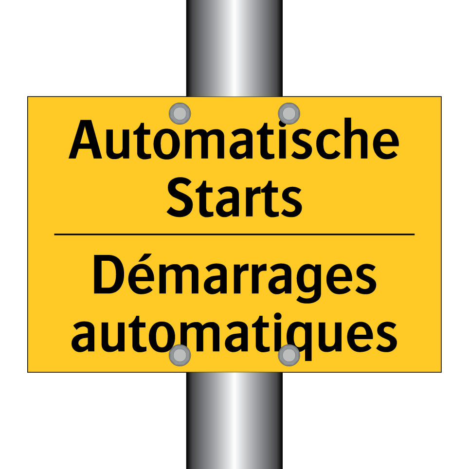 Automatische Starts - Démarrages automatiques