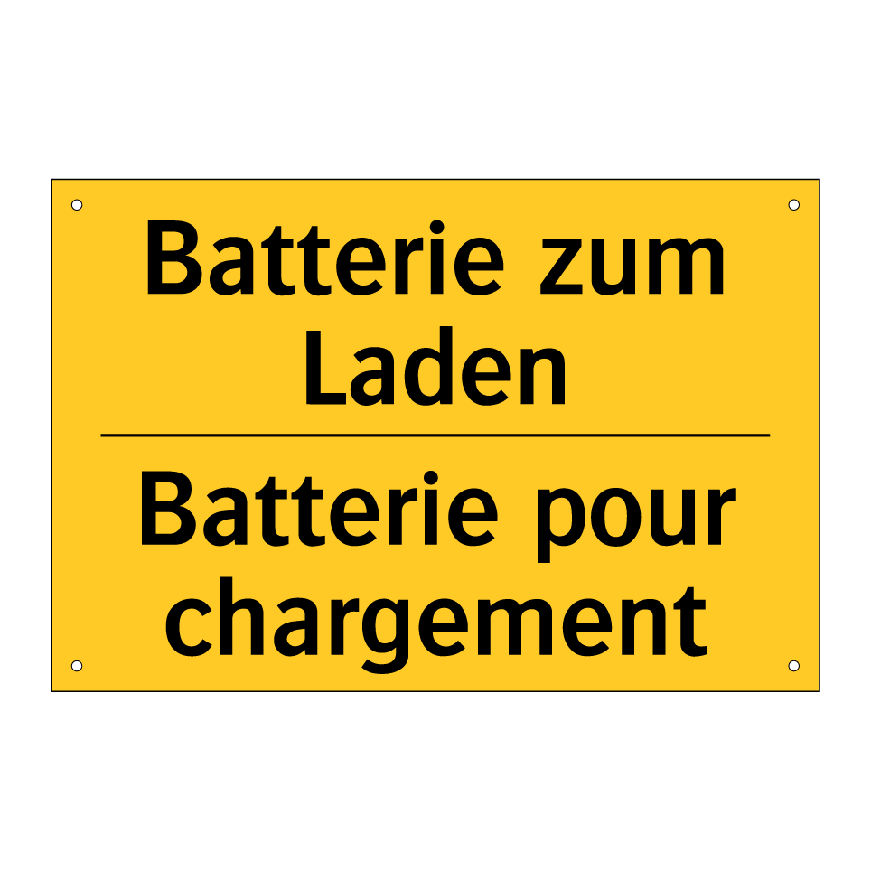 Batterie zum Laden - Batterie pour chargement