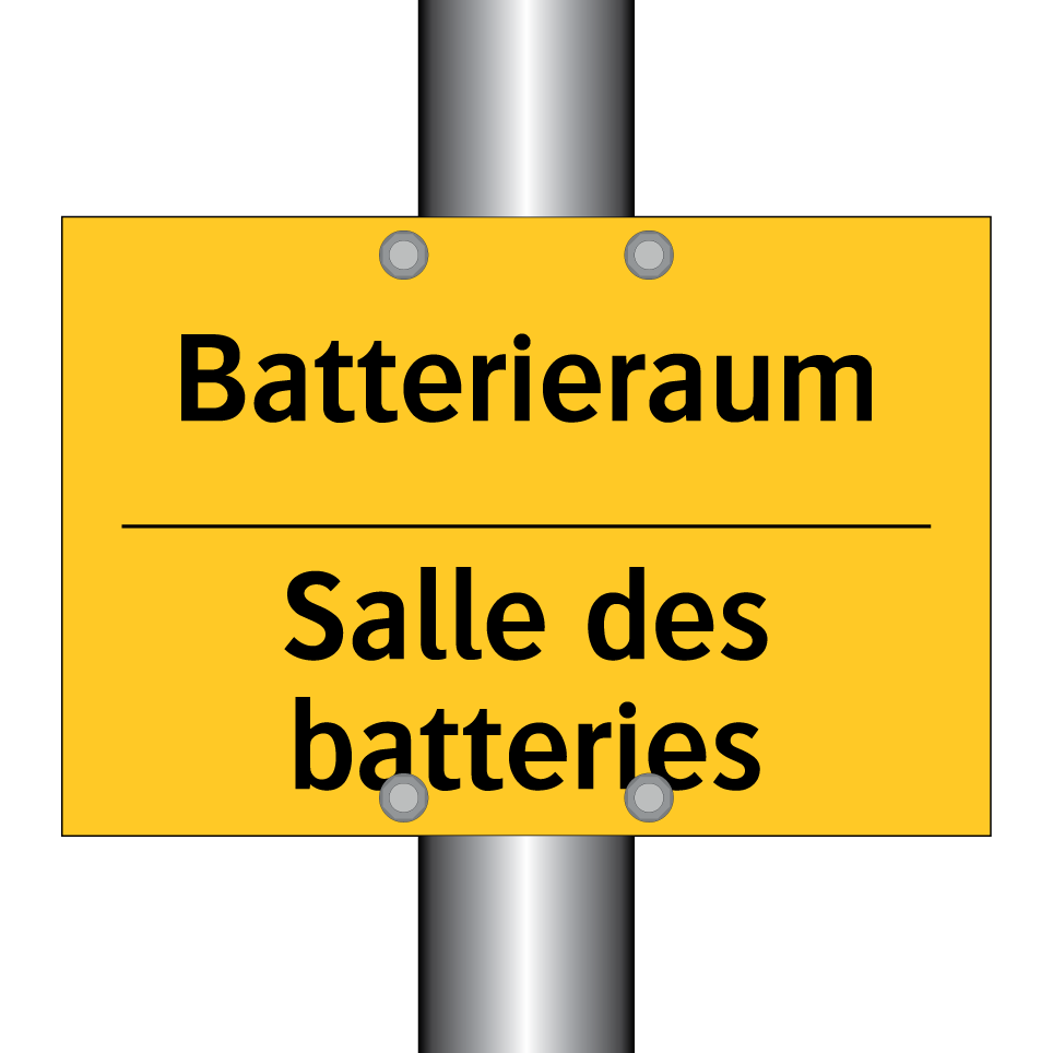 Batterieraum - Salle des batteries