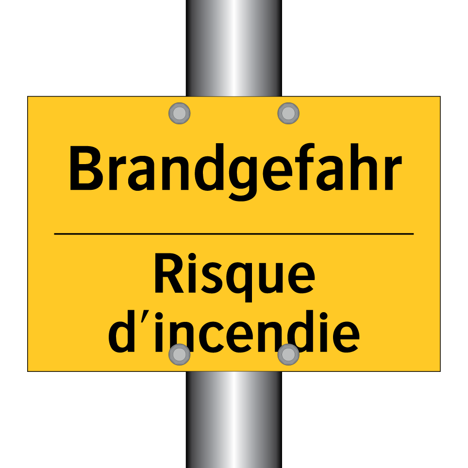 Brandgefahr - Risque d'incendie