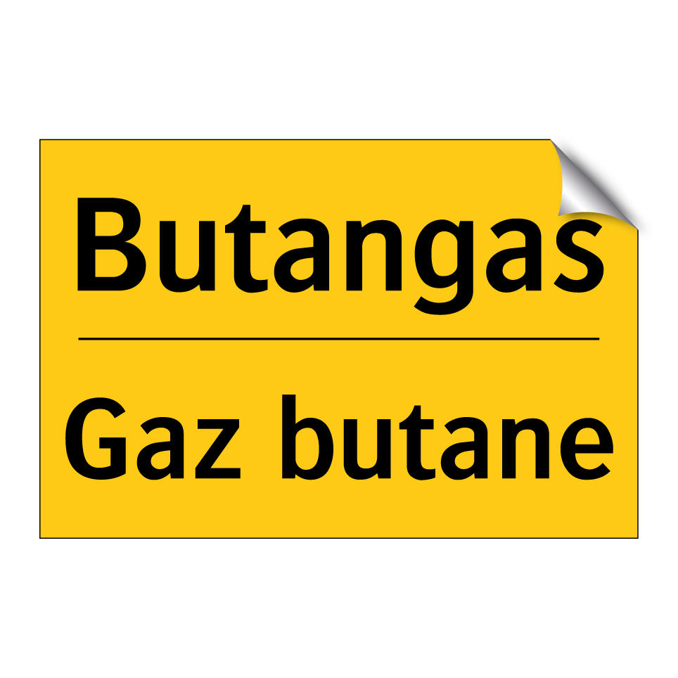Butangas - Gaz butane