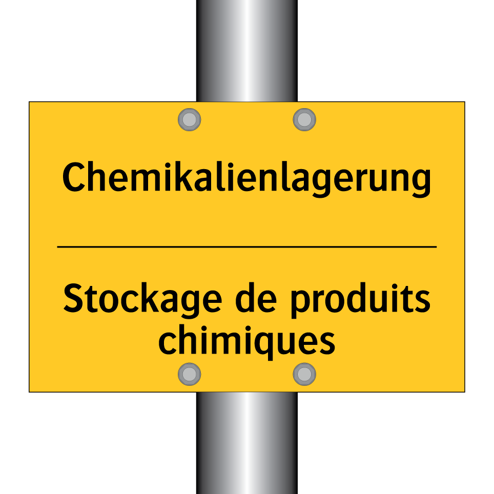 Chemikalienlagerung - Stockage de produits chimiques