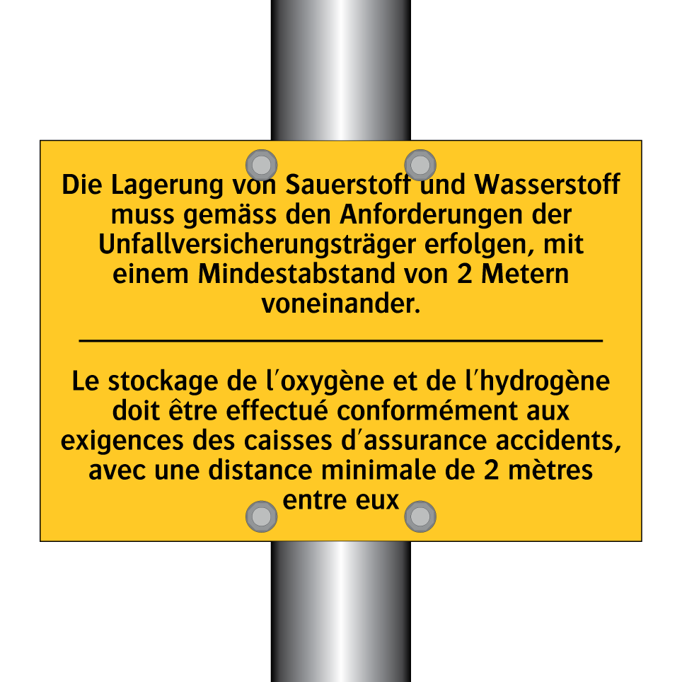 Die Lagerung von Sauerstoff und  /.../ - Le stockage de l'oxygène et de  /.../