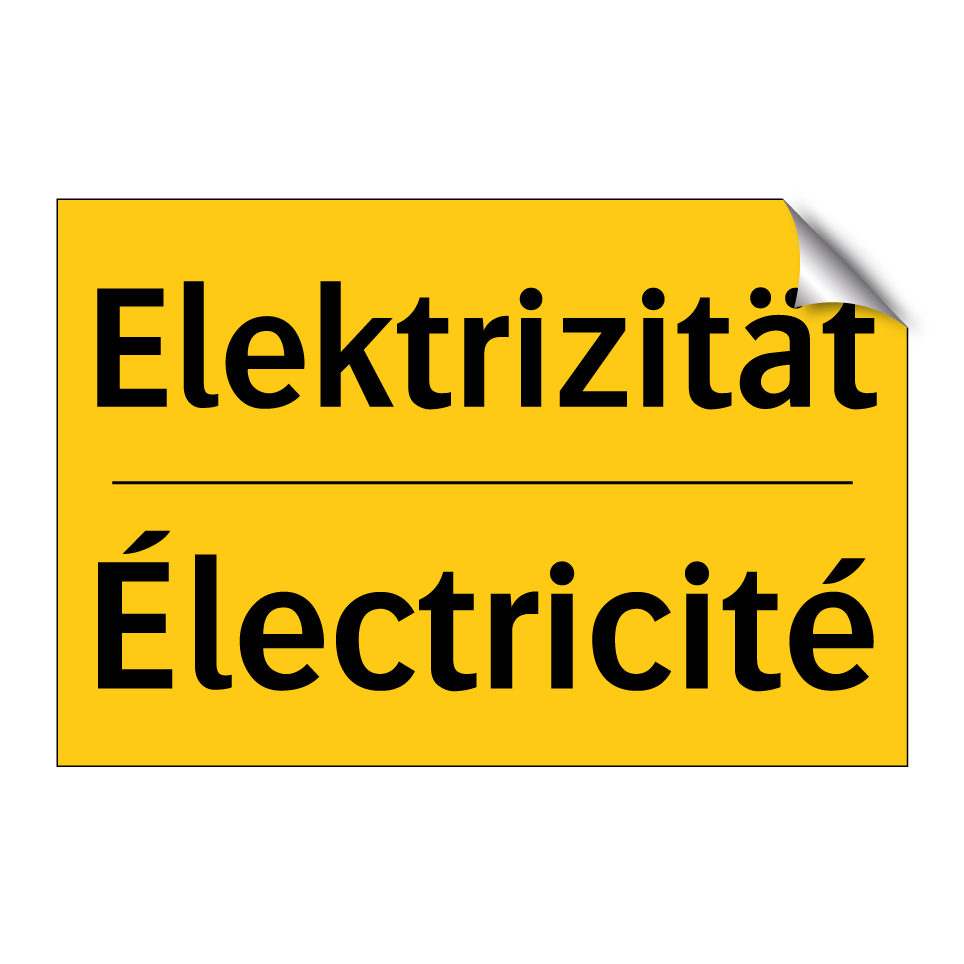 Elektrizität - Électricité