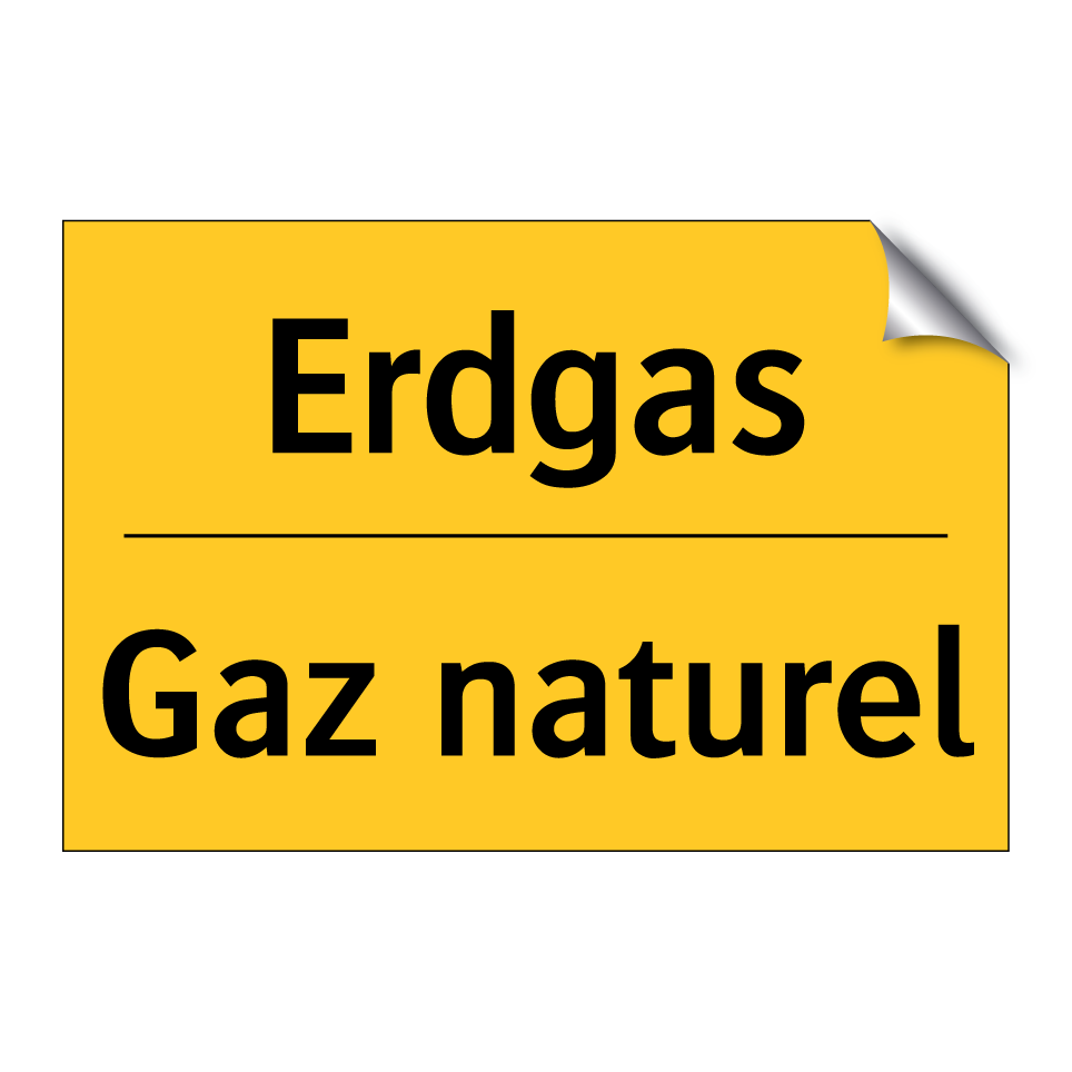Erdgas - Gaz naturel