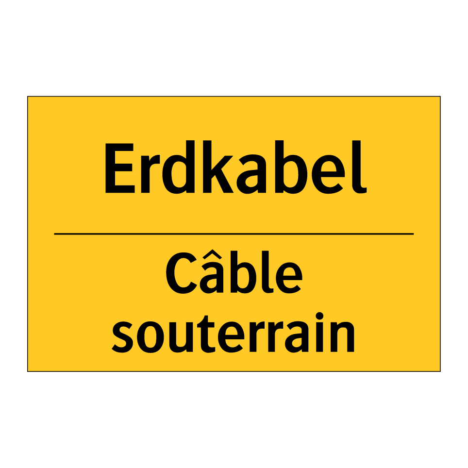 Erdkabel - Câble souterrain