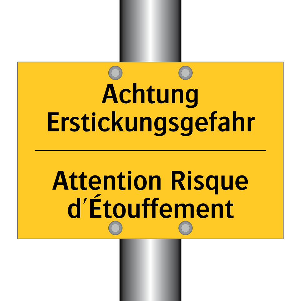 Achtung Erstickungsgefahr - Attention Risque d'Étouffement
