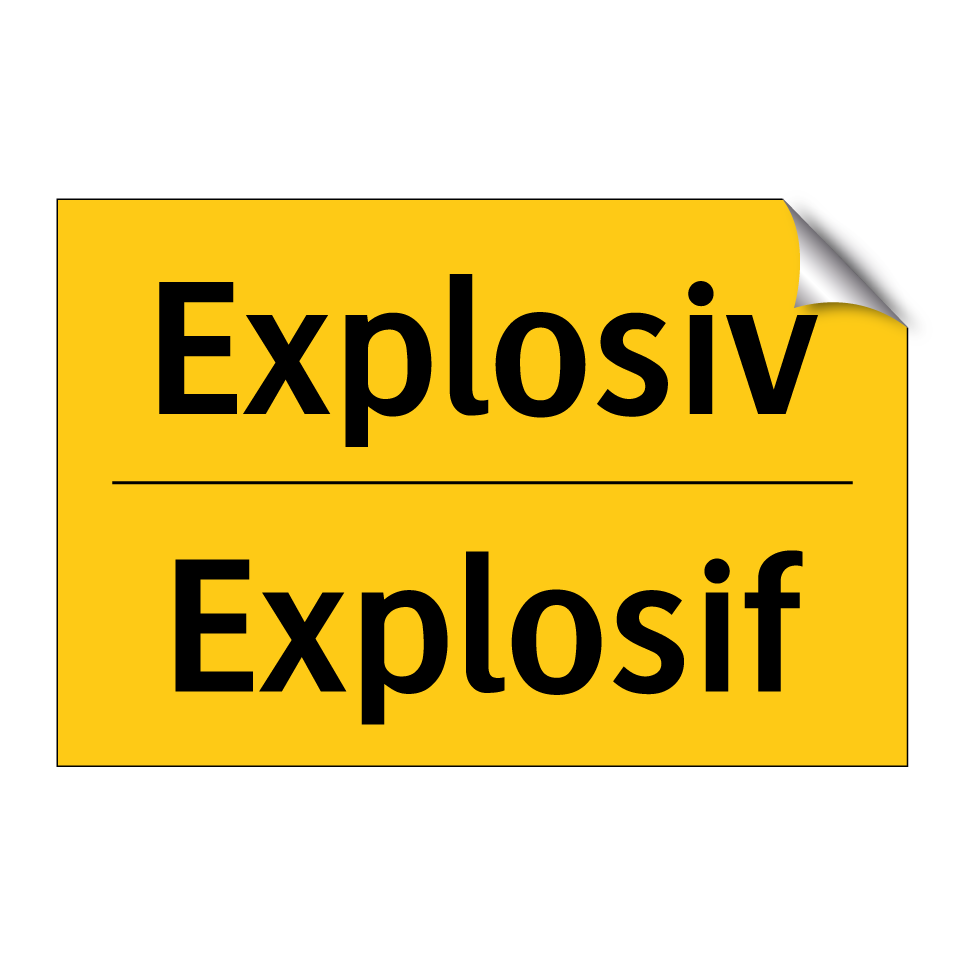 Explosiv - Explosif