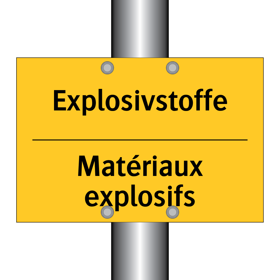 Explosivstoffe - Matériaux explosifs