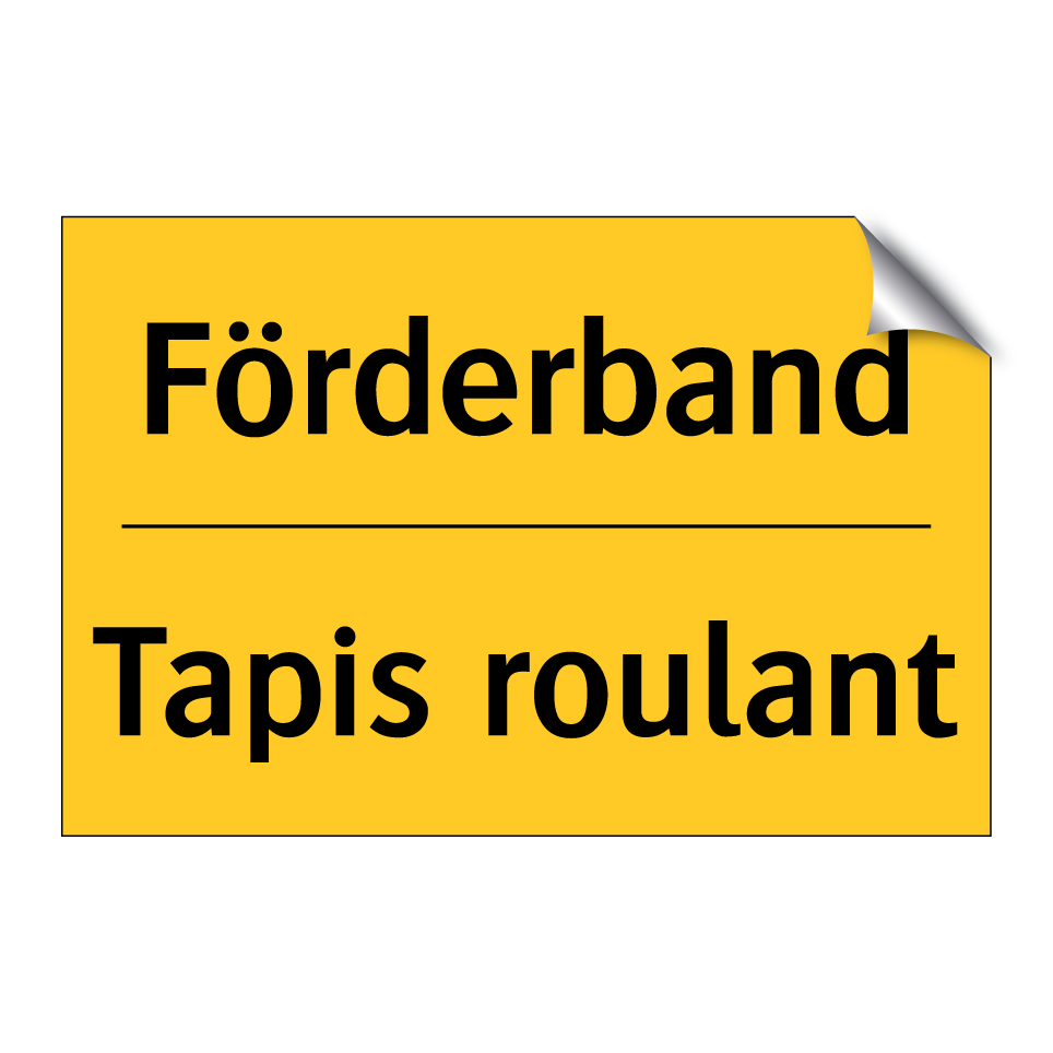 Förderband - Tapis roulant