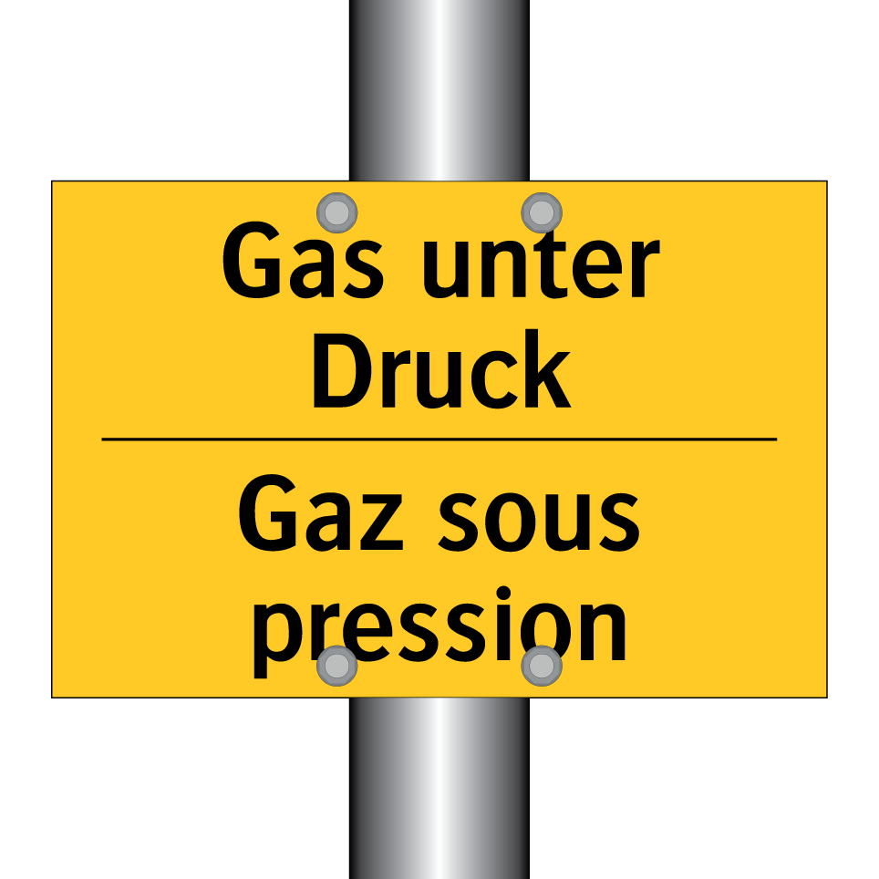 Gas unter Druck - Gaz sous pression