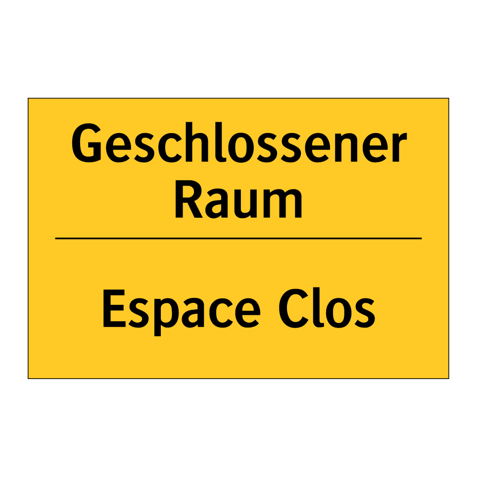 Geschlossener Raum - Espace Clos