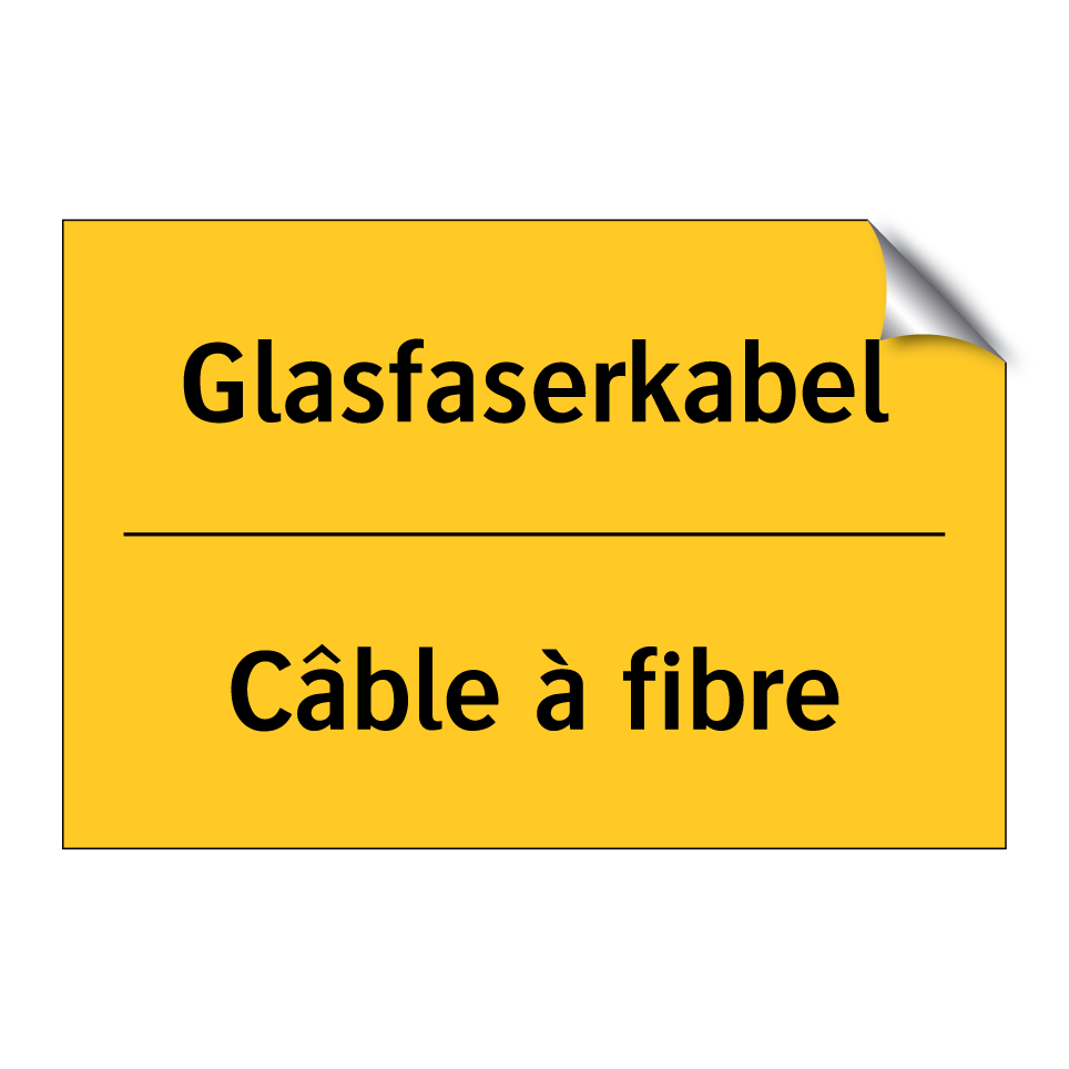 Glasfaserkabel - Câble à fibre