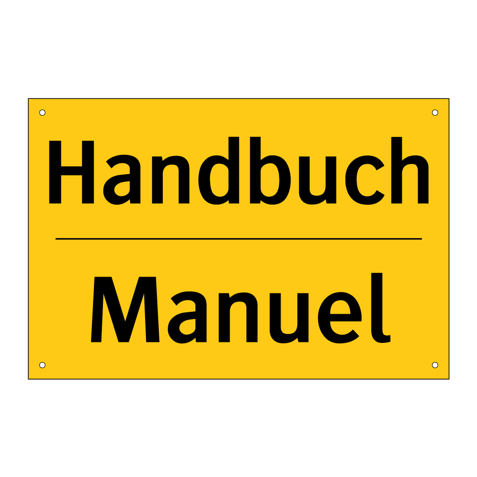 Handbuch - Manuel