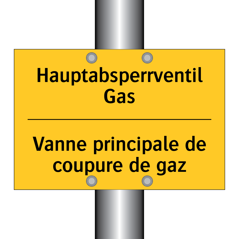 Hauptabsperrventil Gas - Vanne principale de coupure de  /.../