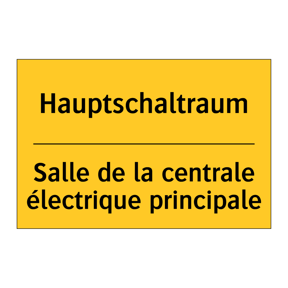 Hauptschaltraum - Salle de la centrale électrique  /.../